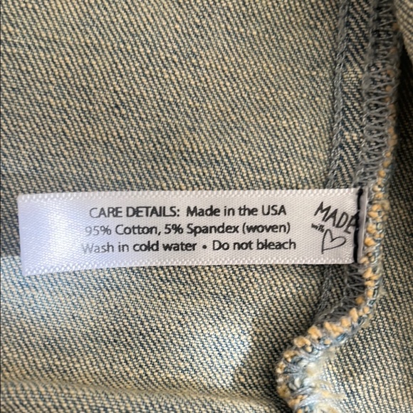 Wee Monster Blue  kids Jean Jacket Classic Denim Style - Picture 5 of 5